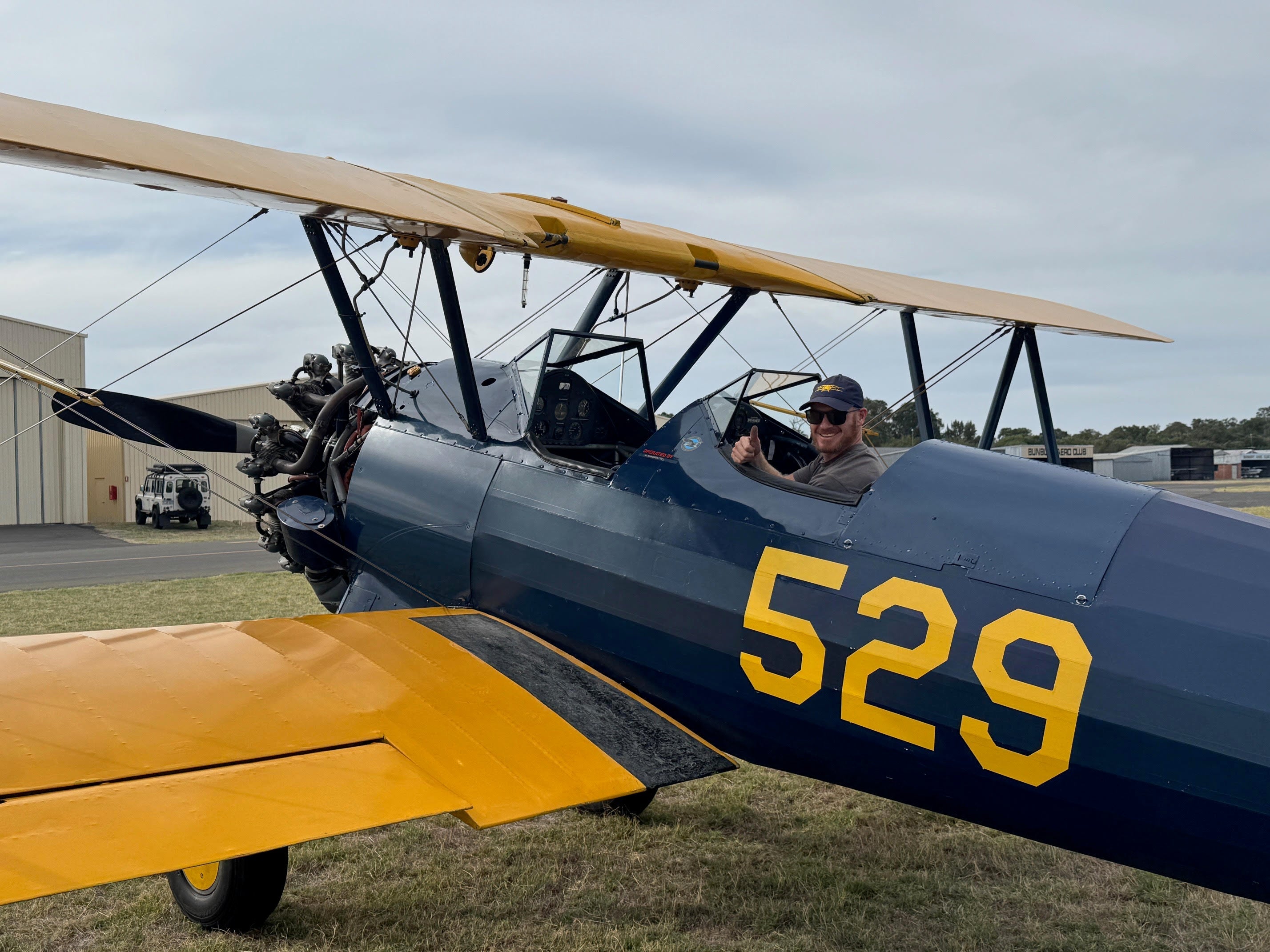 Feature in Australian Aviation - 1941 Boeing Stearman trainer returns to WA skies