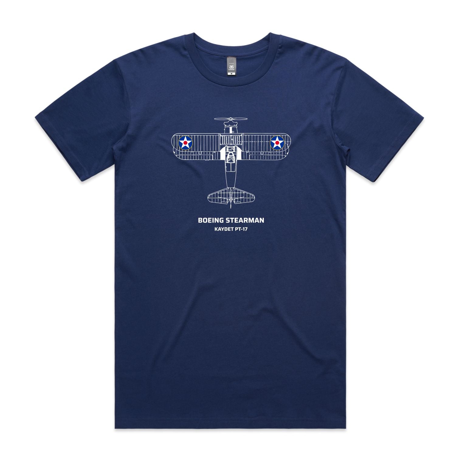 Stearman Blueprint Tee - Star Edition